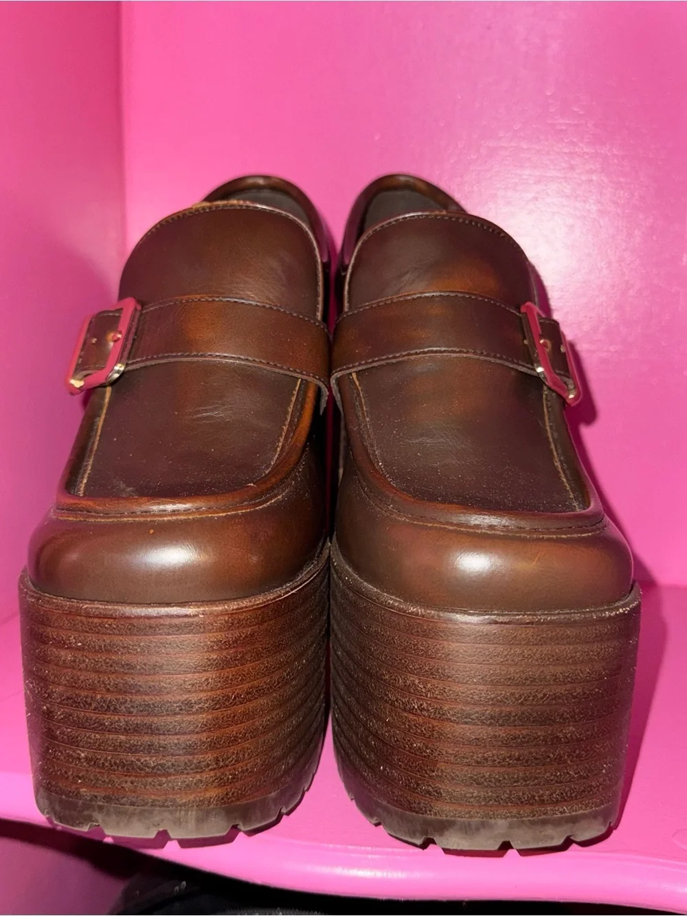 Steve Madden Kerrigan Platform Loafer size 7.5